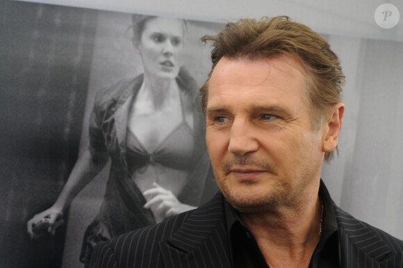 Liam Neeson à Moscou le 14 septembre 2012.
