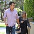 Fergie, enceinte, et son mari Josh Duhamel à la recherche d'une maison a vendre à Pacific Palisades, en mai 2013.