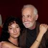 Nathalie Serrault et son père Michel Serrault lors d'une soirée à L'Etoile à Paris, le 10 septembre 2002