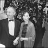 Michel Serrault et sa fille Nathalie lors du Festival de Cannes 1981