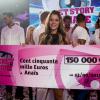 Anaïs lors de sa victoire dans Secret Story 7