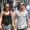 Tamara Ecclestone, très en formes, et son mari Jay Rutland dans les rues de Beverly Hills, le 17 septembre 2013