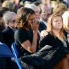 Barack Obama et la jolie Michelle Obama ont assisté à une cérémonie hommage aux victimes de la tuerie de Navy Yard, le 22 septmbre 2013 à Washington. Le couple a réconforté les familles et le président a délivré un discours.