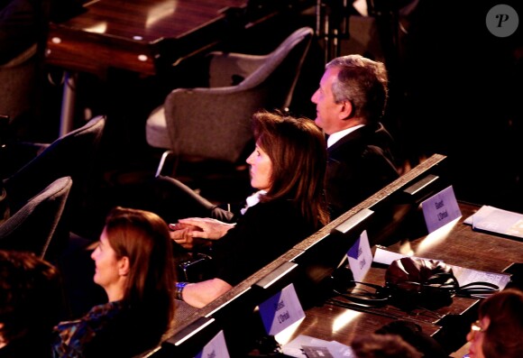 Cécilia et Richard Attias le 29 mars 2012 à Paris