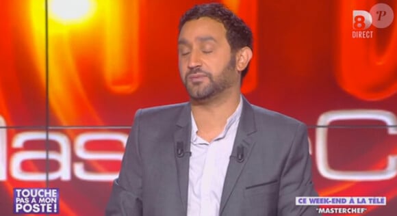 Cyril Hanouna dans l'émission Touche pas à mon poste (D8). Le 23 septembre 2013