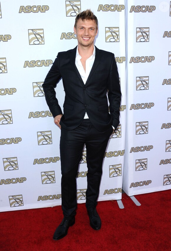 Nick Carter à Los Angeles, le 17 avril 2013.