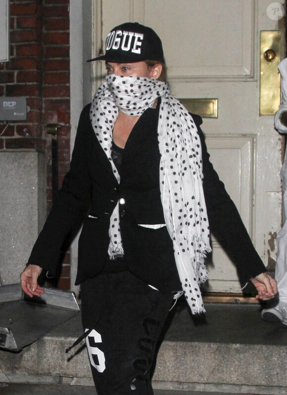 Madonna à New York, le 13 septembre 2013.