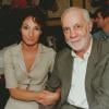 Michel Serrault et sa fille Nathalie à Paris le 10 juin 1997