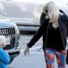 Gwen Stefani avec son fils Zuma à Los Angeles, le 26 septembre 2013.