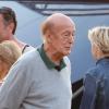 Exclusif - L'ancien président Valéry Giscard d'Estaing se promène à Saint-Tropez le 26 septembre 2013.
