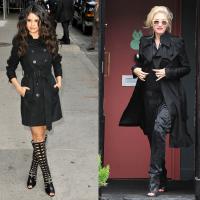 Selena Gomez vs Gwen Stefani : qui porte le mieux le trench noir