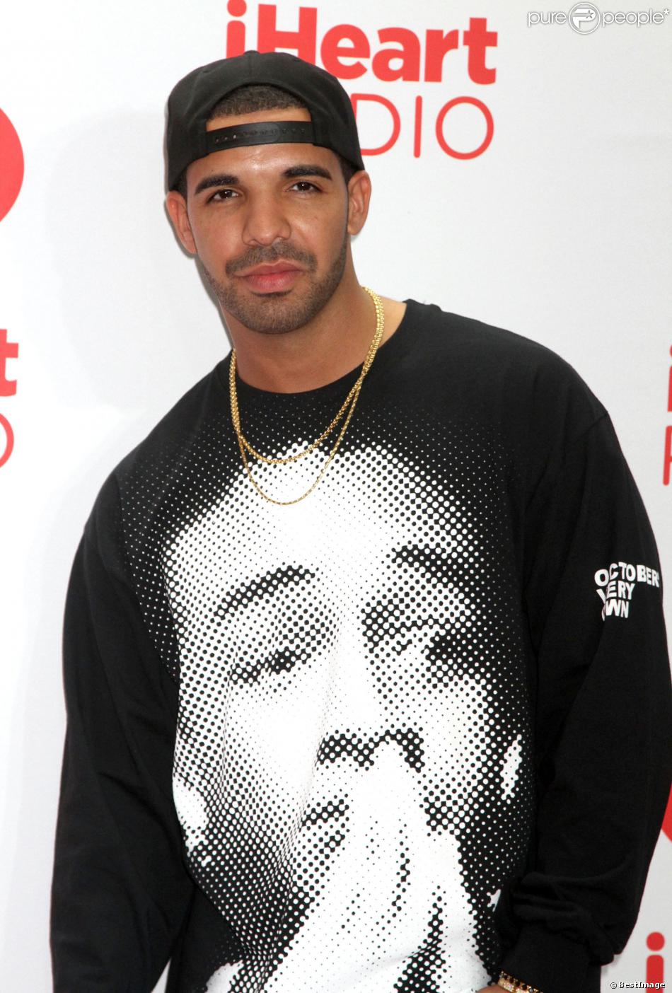Drake lors du festival &quot;iHeartRadio Music&quot; à Las Vegas, le 22 septembre 2013.