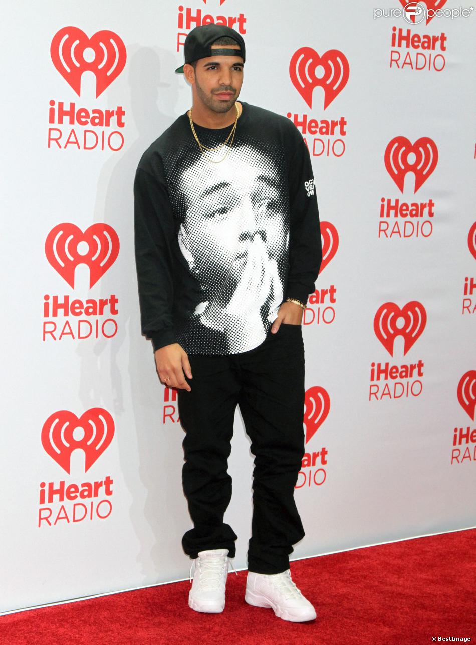 Drake au festival &quot;iHeartRadio Music&quot; à Las Vegas, le 22 septembre 2013.