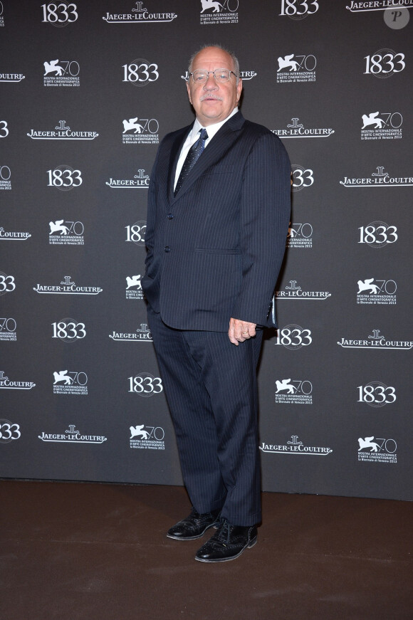 Paul Schrader au Diner de gala pour le 180e anniversaire de la marque Jaeger-LeCoultre, au théâtre La Fenice, lors du 70e festival international du film de Venise. Le 2 septembre 2013.