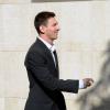 Lionel Messi arrive au tribunal de Gava, près de Barcelone, le 27 septembre 2013, où il doit être entendu dans le cadre de sa mise en examen pour fraude fiscale.
