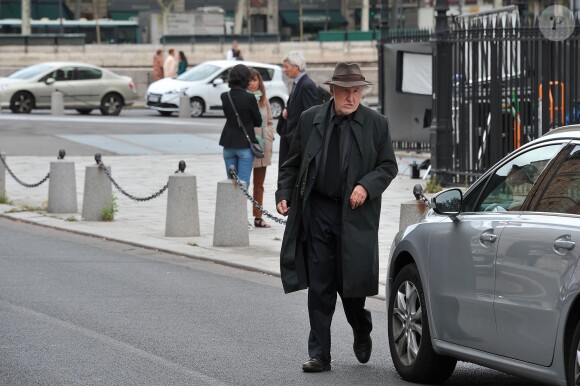 Jean-François Balmer sur le tournage de 'Boulevard Du Palais' à Paris, le 31 août 2012.