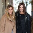Kim Kardashian et Kanye West à Paris, devant les locaux de Givenchy, ont rencontré Carine Roitfeld qu'ils connaissent bien. Le 28 septembre 2013