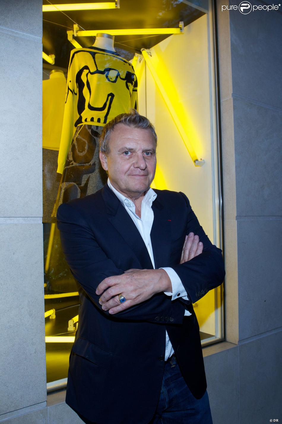 Jean-Charles de Castelbajac au lancement de la collection capsule Wild Puzzle pour la boutique N15 à Paris. Le 26 septembre 2013