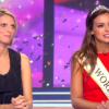 Marine Lorphelin invitée aux côtés de Sylvie Tellier au journal de 13H de TF1 le 30 septembre 2013 - de retour de l'élection Miss Monde 2013 où elle a terminé première dauphine