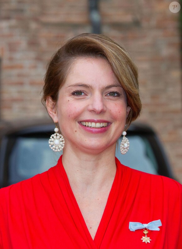 La princesse Annemarie de Bourbon-Parme le 28 septembre 2013 à Piacenza (Plaisance).