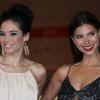 Edy Ganem et Roselyn Sanchez présentent "Devious Maids", au Festival de fiction de Rome, le 30 septembre 2013.
