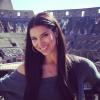 Roselyn Sanchez a visité le Colisée de Rome, 1er octobre 2013.