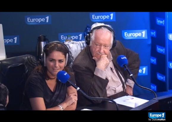 Valérie Benaïm et Pierre Bellemare sur Europe 1, le 1er octobre 2013.