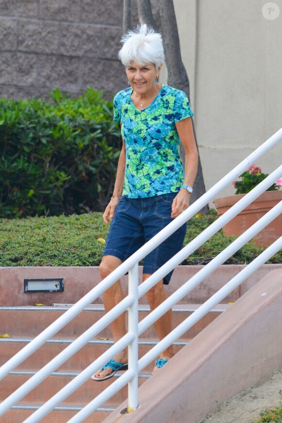 Lynn et Rick Bynes vont voir leur fille Amanda Bynes à la clinique Hillmont Psychiatric Center de Los Angeles, le 24 juillet 2013.