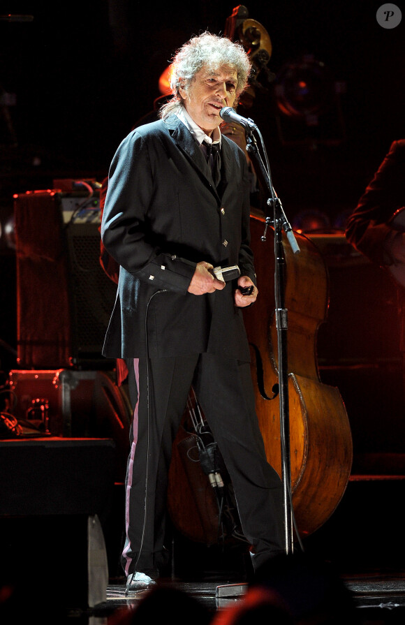 Bob Dylan à Hollywood, le 12 janvier 2012.