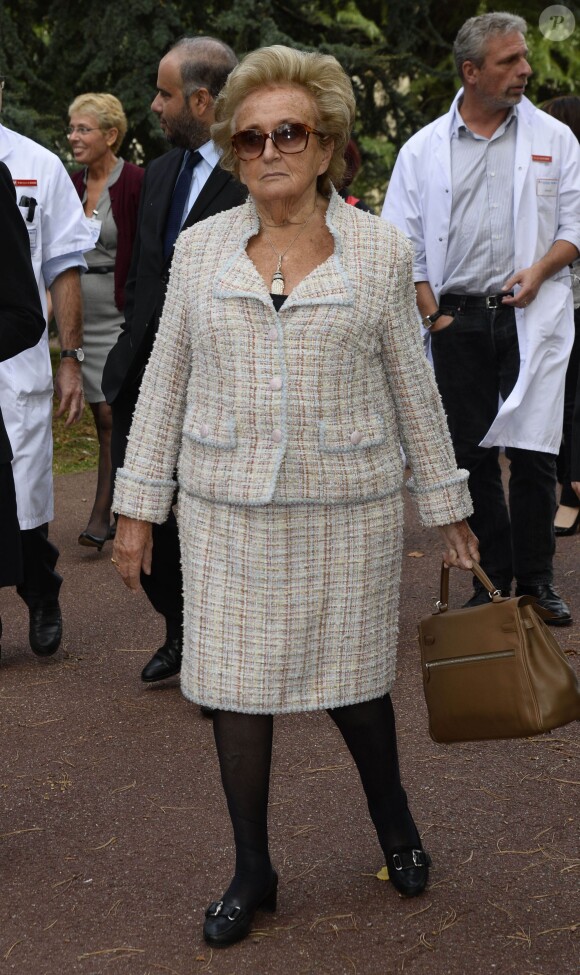 Bernadette Chirac - Lancement de l'opération + de vie à l'hôpital Sainte-Périne et son beau jardin, situé dans le 16e arrondissement de Paris.