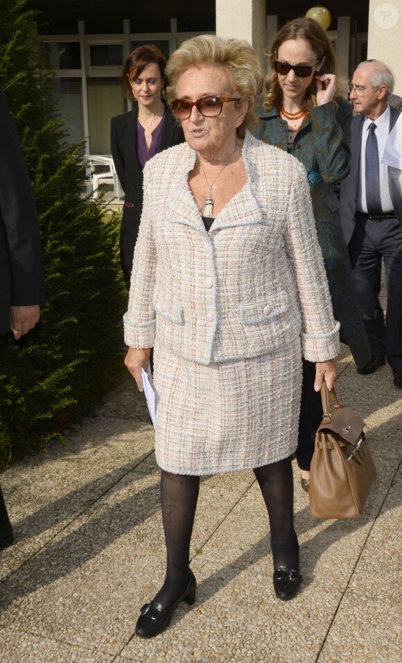 Bernadette Chirac - Lancement de l'opération + de vie à l'hôpital Sainte-Périne et son beau jardin, situé dans le 16e arrondissement de Paris.