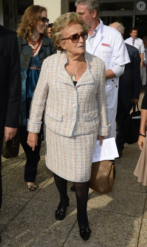 Bernadette Chirac - Lancement de l'opération + de vie à l'hôpital Sainte-Périne et son beau jardin, situé dans le 16e arrondissement de Paris.
