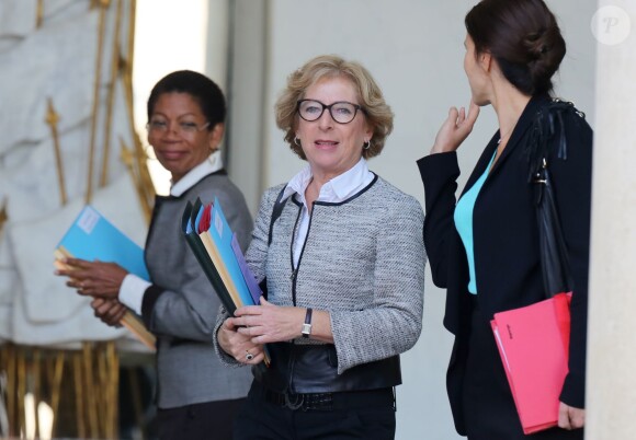 Genevieve Fioraso lors du Conseil des ministres à l'Elysée le 2 octobre 2013.