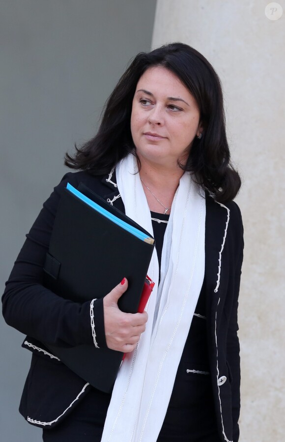 Sylvia Pinel lors du Conseil des ministres à l'Elysée le 2 octobre 2013.