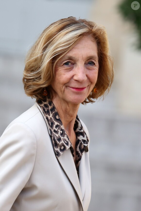 Nicole Bricq lors du Conseil des ministres à l'Elysée le 2 octobre 2013.