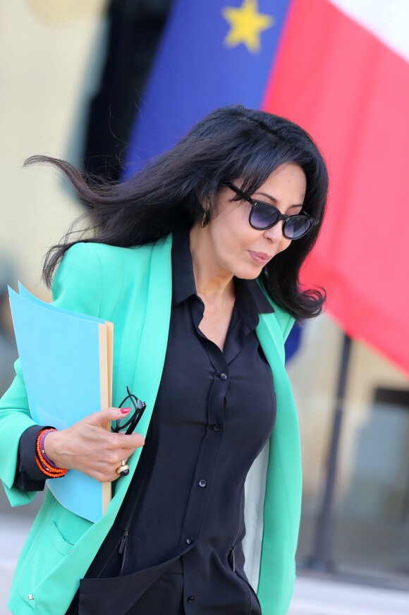Yamina Benguigui lors du Conseil des ministres à l'Elysée le 2 octobre 2013.