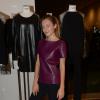 Alice Aufray lors de la présentation de la nouvelle collection d'Anthony Vaccarello à la boutique Montaigne Market pendant la Fashion Week de Paris, le 1er octobre 2013