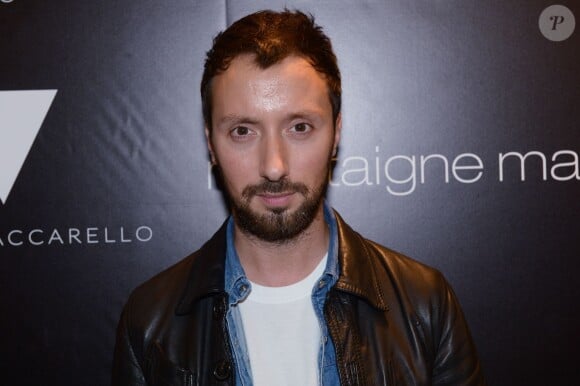 Exclusif - Anthony Vaccarello - Presentation de la nouvelle collection de Anthony Vaccarello a la boutique Montaigne Market pendant la fashion week de Paris - 01/10/2013  - No web pour Belgique/Suisse.01/10/2013 - Paris