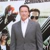 Arnold Schwarzenegger à Rome. Le 25 janvier 2013.