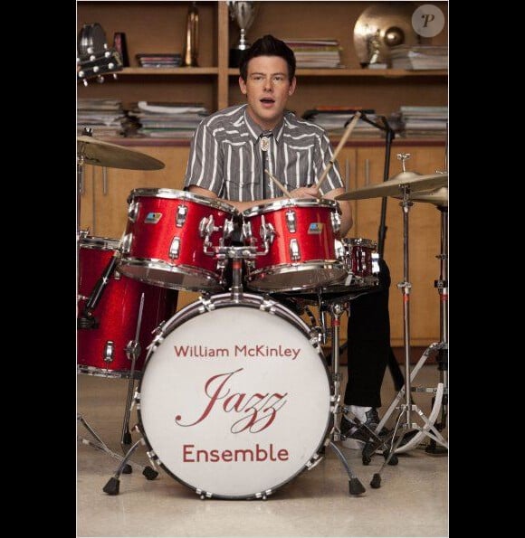 Cory Monteith alias Finn dans Glee.