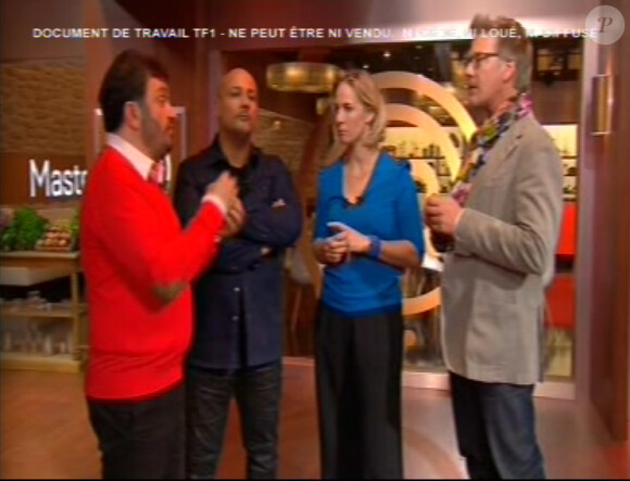 Les jurés de Masterchef 4, émission du 4 octobre 2013 sur TF1.
