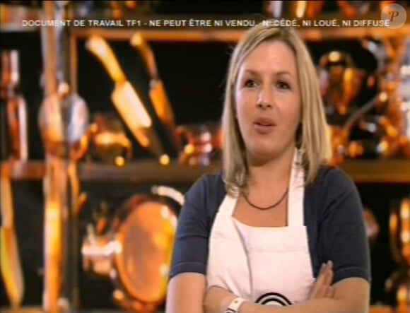 Virginie dans Masterchef 4, émission du 4 octobre 2013 sur TF1.