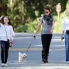 Kate Beckinsale à Los Angeles le 19 mai 2011 en famille avec sa fille Lily, dont le père est Michael Sheen