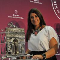 Marion Bartoli : Marraine de charme du Qatar Prix de l'Arc de Triomphe