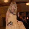 Goldie Hawn se rend au gala de l'amfAR à Rio de Janeiro, le 4 octobre 2013.