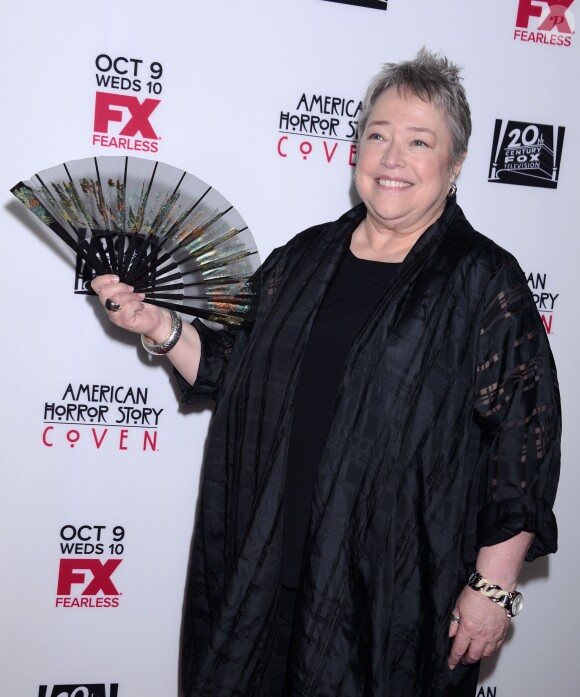 Kathy Bates à l'avant-première de la série "American Horror Story : Coven" au Pacific Design Center de Los Angeles, le 5 octobre 2013.
