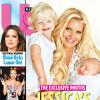 Couverture du magazine Us Weekly sur laquelle Jessica Simpson pose avec sa fille Maxwell et son fils Ace.