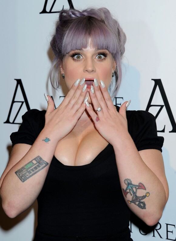 Kelly Osbourne pulpeuse lors de la soirée The Black Diamond Affair à West Hollywood, Los Angeles, le 8 octobre 2013.