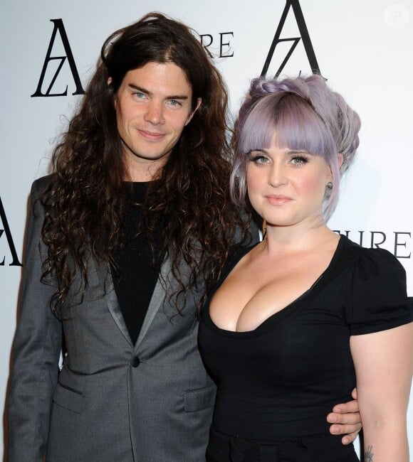 Kelly Osbourne et son fiancé Matthew Mosshart lors de la soirée The Black Diamond Affair à West Hollywood, Los Angeles, le 8 octobre 2013.