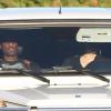 Exclusif - Khloé Kardashian et son mari Lamar Odom se rendent au domicile de Kris Jenner a Calabasas. Le 8 octobre 2013.